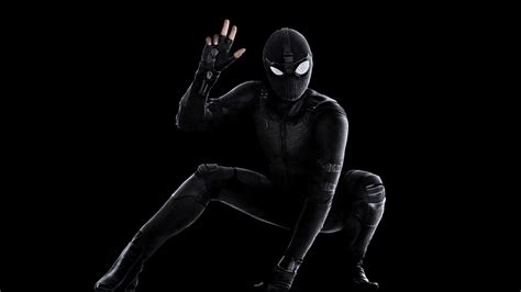 black spider man far from home
