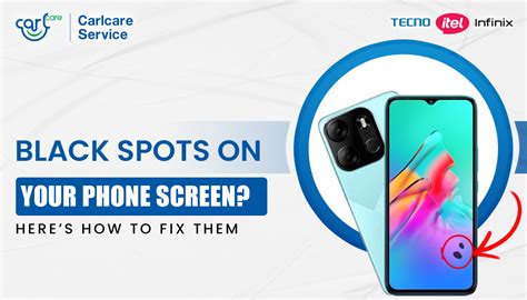 Black Spot On Mobile Touch Screen