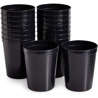 black stadium cups