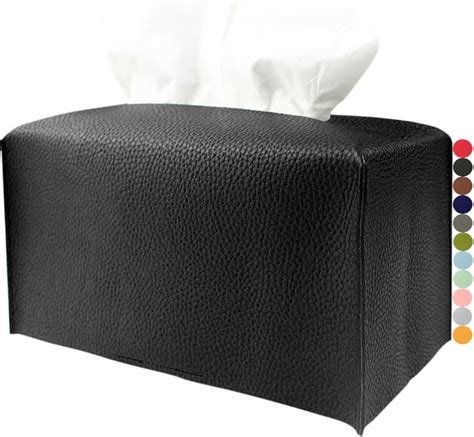 Black Tissue Box Cover Amazon