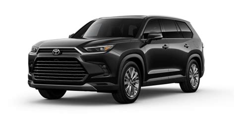 +30 Black Toyota Highlander 2024