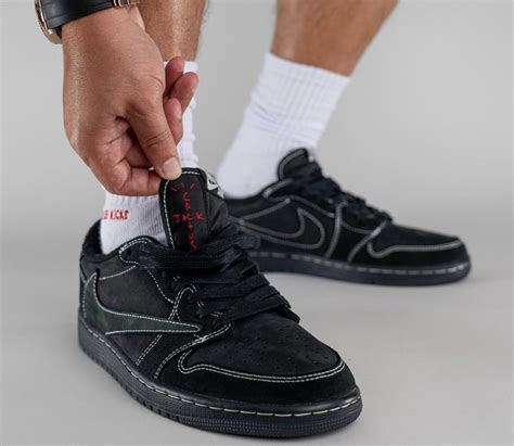 black travis scott sneakers