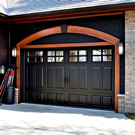 Black Trim Garage