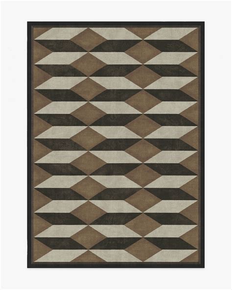 black tufted rug