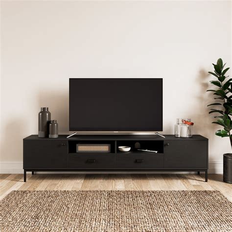 Black Tv Unit Tall