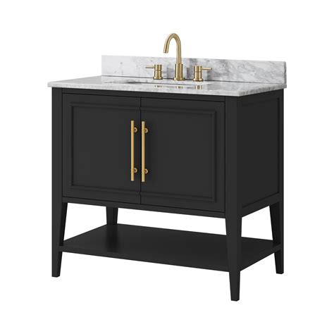 Black Vanity Marble Top