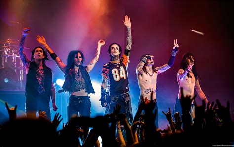 black veil brides concert