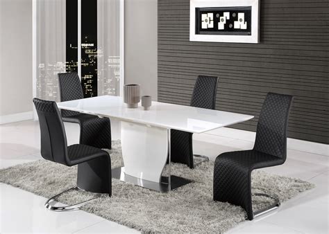 Black Vs White Dining Table