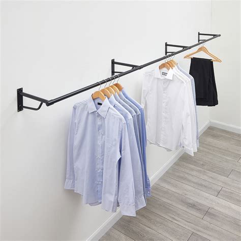 Black Wall Hanging Rail