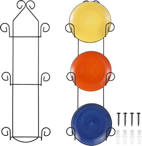 Black Wall Plate Holder