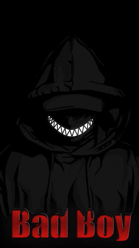Black Wallpaper Bad Boy