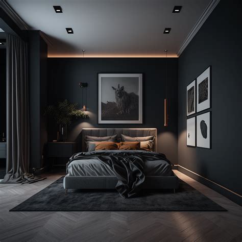 bedroom Black Accents 49 Lovely Black Accent Walls Bedrooms Ideas