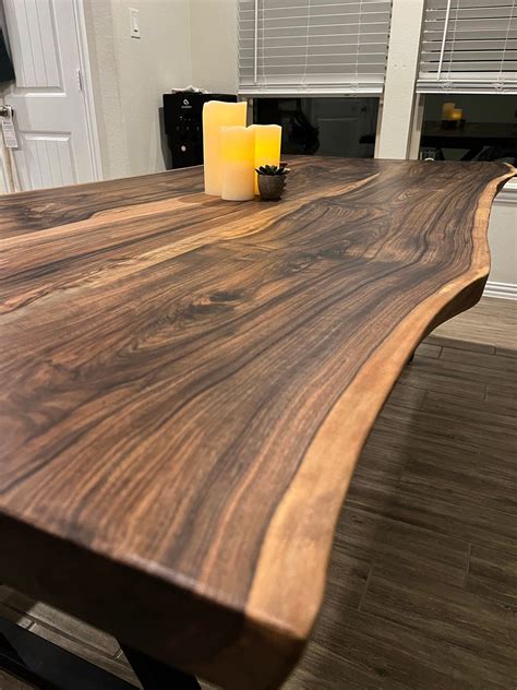 Black Walnut Table Etsy