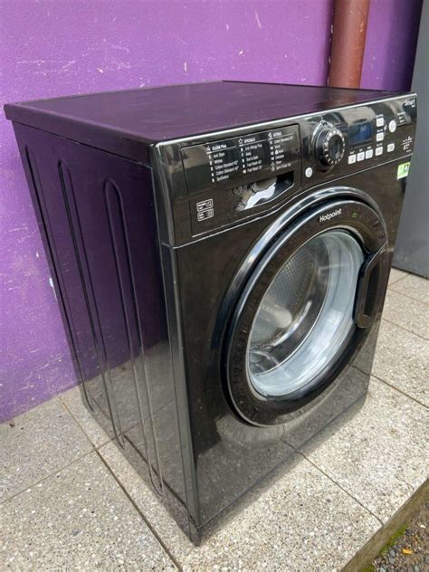 Black Washing Machine Used