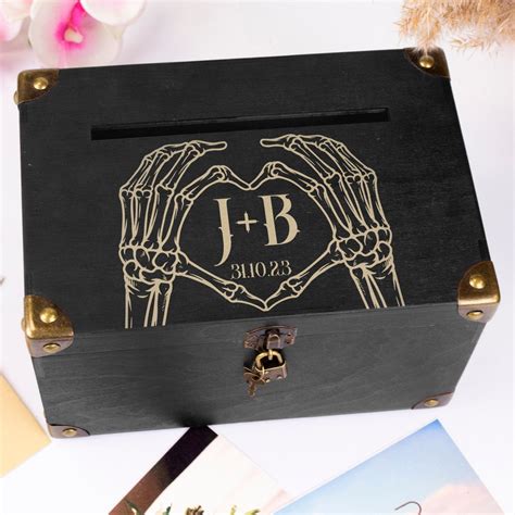 18+ Black Wedding Card Box