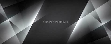 Black White Banner Background