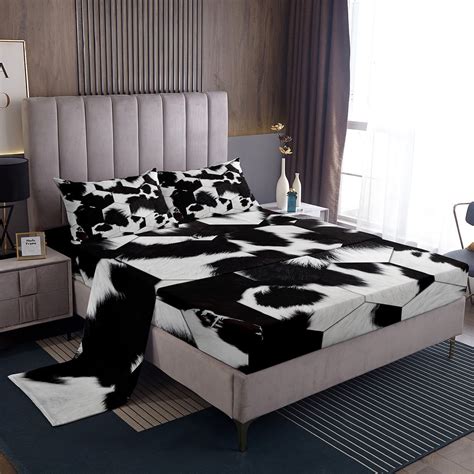 Black White Bed Sheets