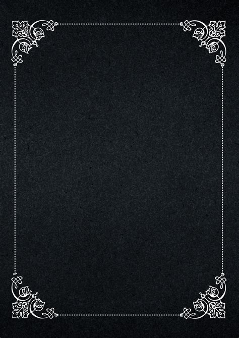 Black White Paper Design