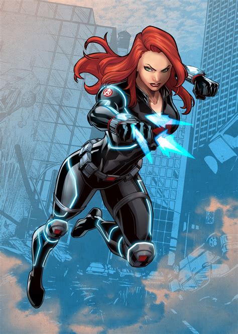 black widow dc comics