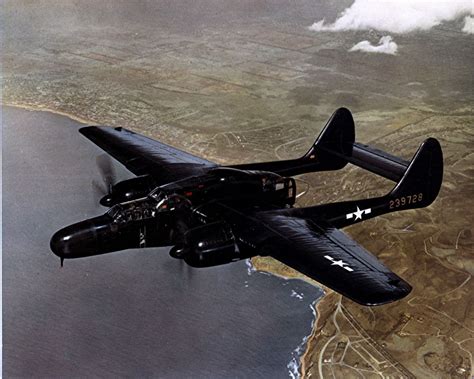 Black Widow Fighter Plane