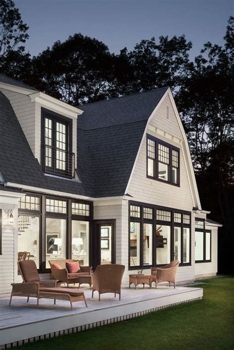 Black Window Frames For An Eye-Catching Exterior