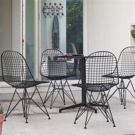 Black Wire Dining Table Chairs