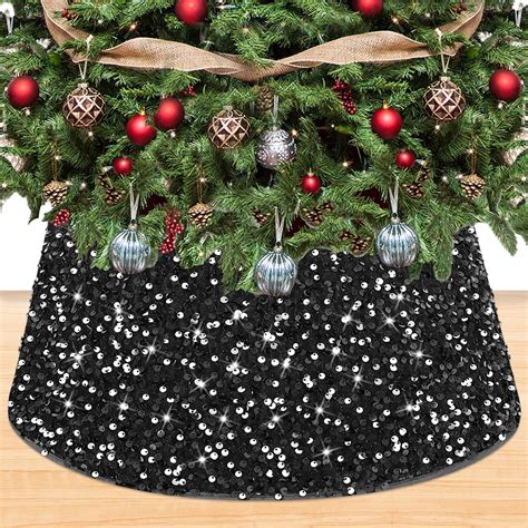 Black Xmas Tree Collar
