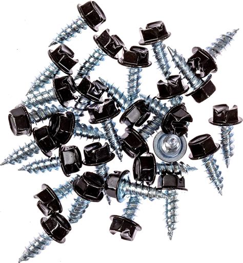 Black Zip Screws
