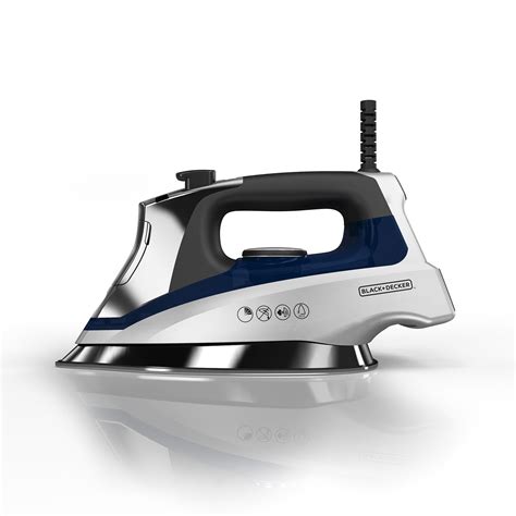 BLACK+DECKER Allure Digital Steam Iron, Silver/Blue, D3040 Pricepulse