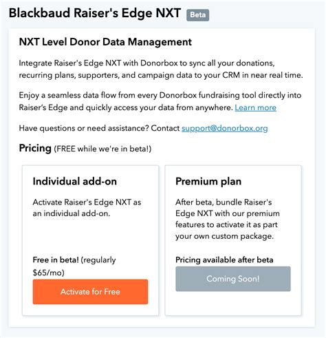 Blackbaud Raiser's Edge NXT Pricing, Features, Reviews & Alternatives