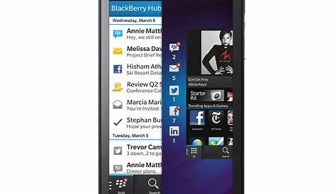 Blackberry Z10 Prix Tunisie 4.2" 2Go RAM / 16Go ROM 3G / 4G LTE