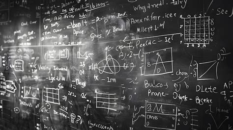Blackboard Equations Background