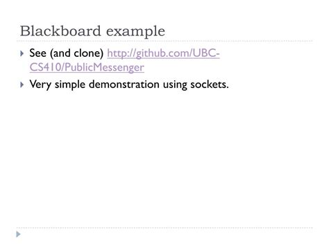 Blackboard Is An Example Of