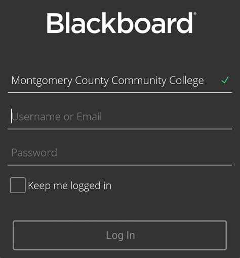 blackboard montgomery community college