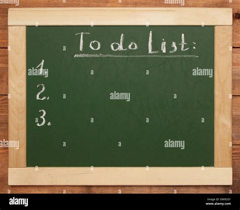 Blackboard To Do List