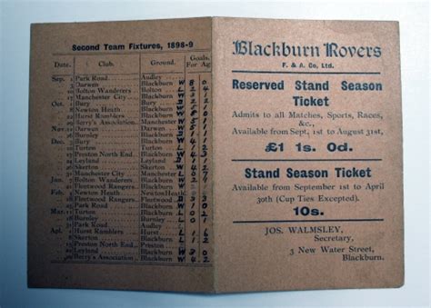 blackburn rovers season ticket