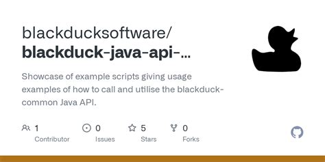 Blackduck Java