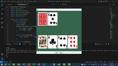 Blackjack Game In Java