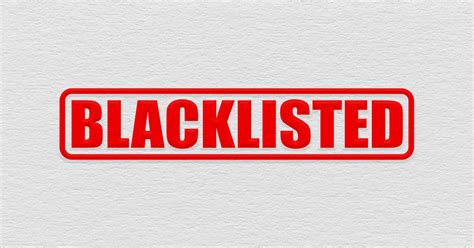 blacklisted