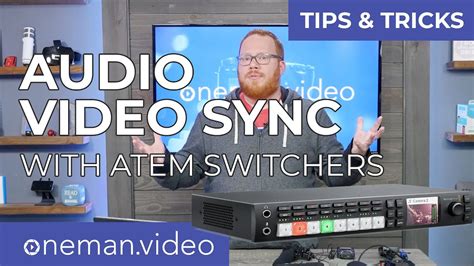 Blackmagic Audio Video Sync