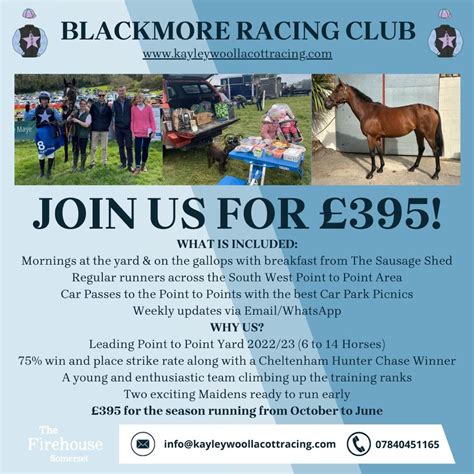 blackmore racing club