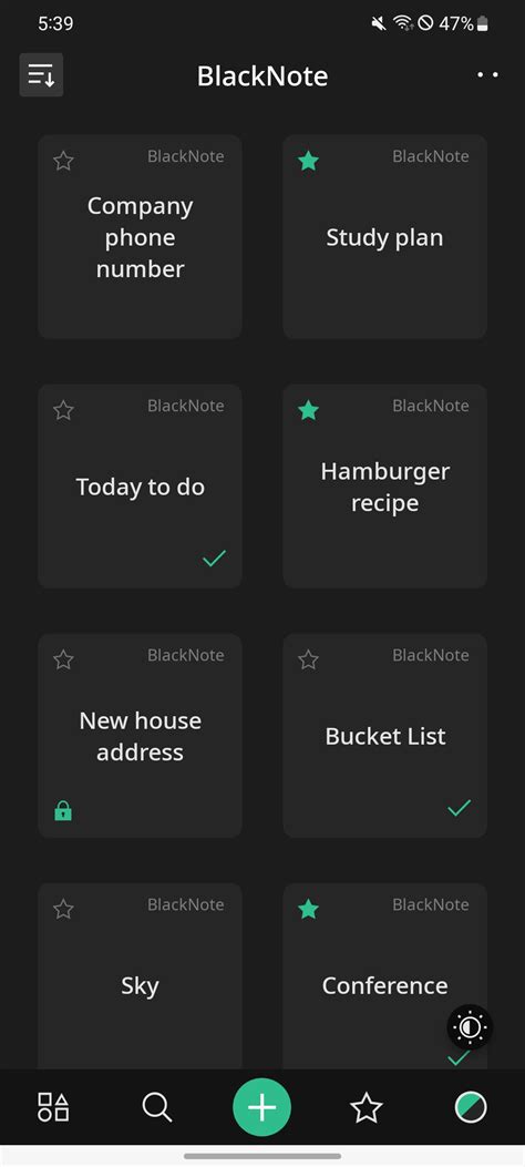 Blacknote Notepad Apk