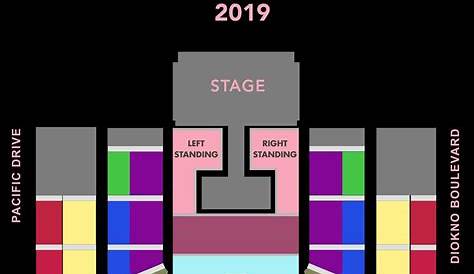 Seat Plan BLACKPINK concert manila Philippines