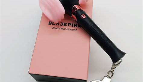 Kpop Blackpink Mini Lightstick Keychain Hammer Heart