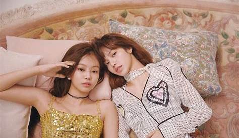 Lisa and Jennie For Adidas Korea Falcon 2018 Lotte korea