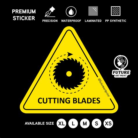 Blade Cutting Sticker