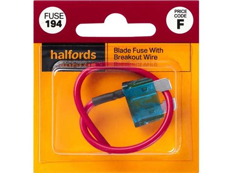 Blade Fuse With Breakout Wire