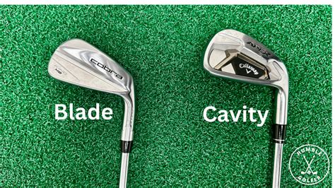 blades or cavity backs