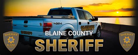 blaine county sheriff's office website