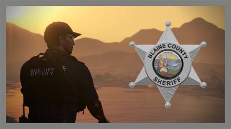 blaine county sheriff badge fivem